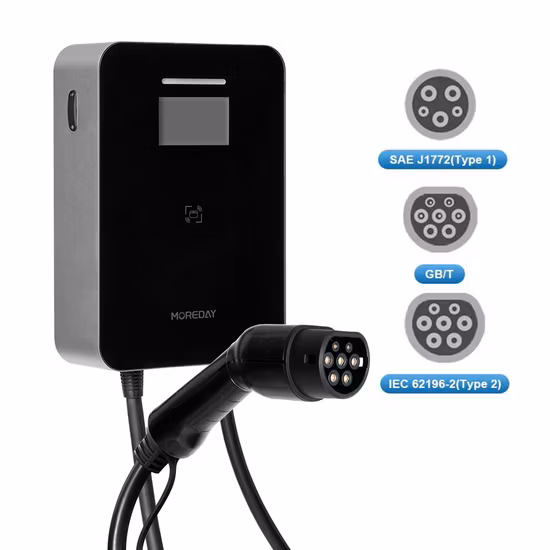 Type2 to or Type1 Charging Station Adapter for EV Charger